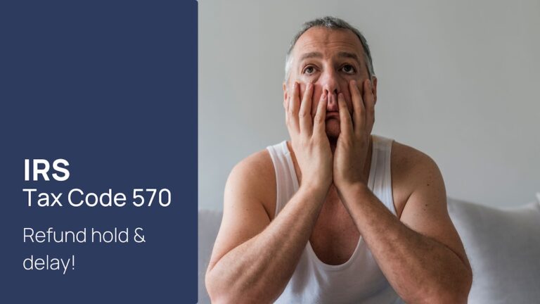 a man holding his face with his hands IRS Tax Code 570