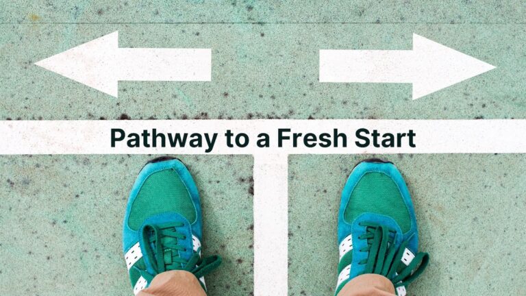 a person's feet in green shoes meaning the path way to a Fresh start